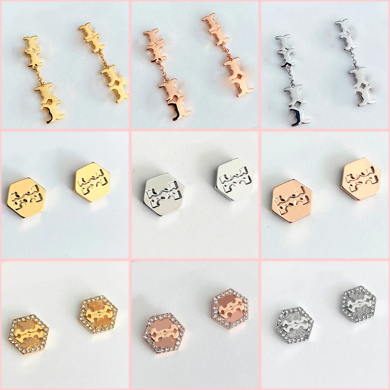 

ToRy women earrings jewelry fashion trend high quality free shipping udo por 1 real e frete gratis