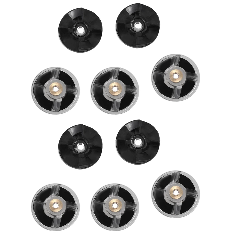 

New 6 Plastic Gear Base + 4 Rubber Gear for Magic Bullet Replacement Spare Parts Durable Quality
