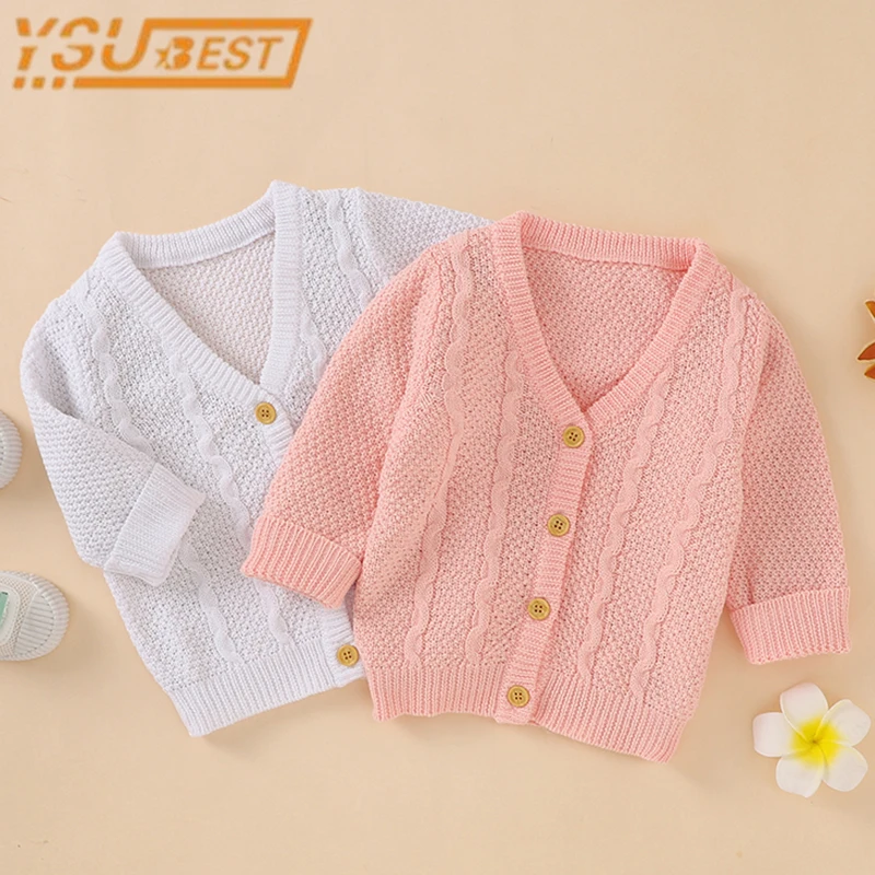 

Baby Boys Girls Coat Baby Sweater Toddler Cardigans Newborn Knitwear New Cardigan Long-sleeve Cotton Baby Autumn Jacket Tops