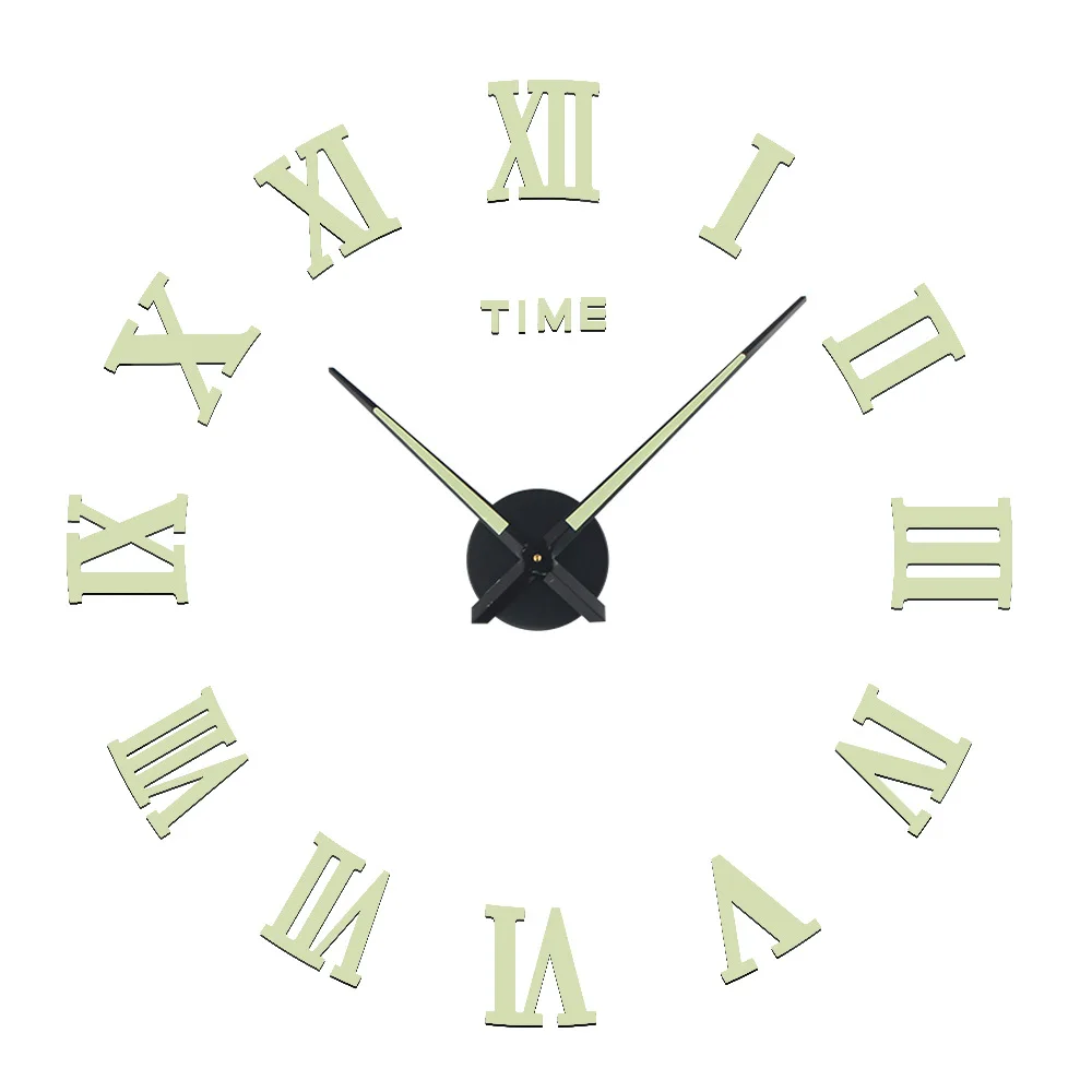 

Digital Clock Wall Clock Modern Design Personality Mute Home and Decoration Accessories for Bedroom Creative Living Room Kitchen