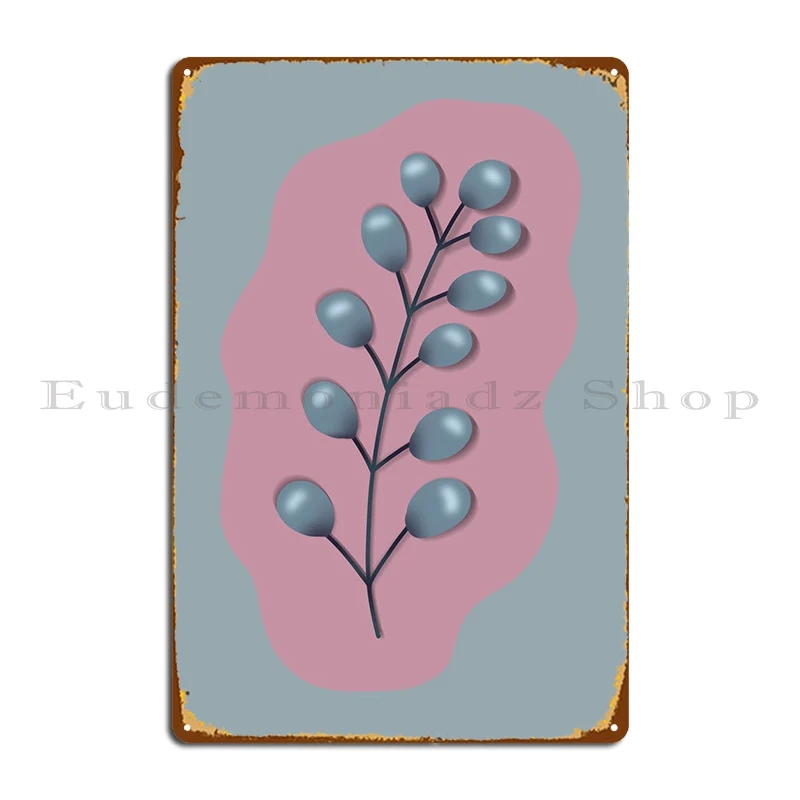 

Botanical Art 1 Metal Sign Rusty Vintage Bar Poster Tin Sign Poster