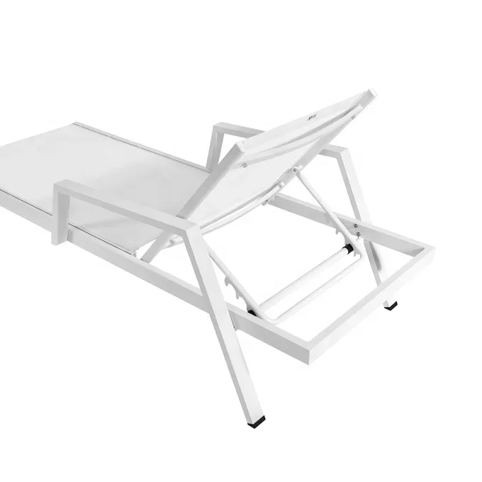 Современный патио сад экстерьер бассейн шезлонг мебель открытый алюминиевые