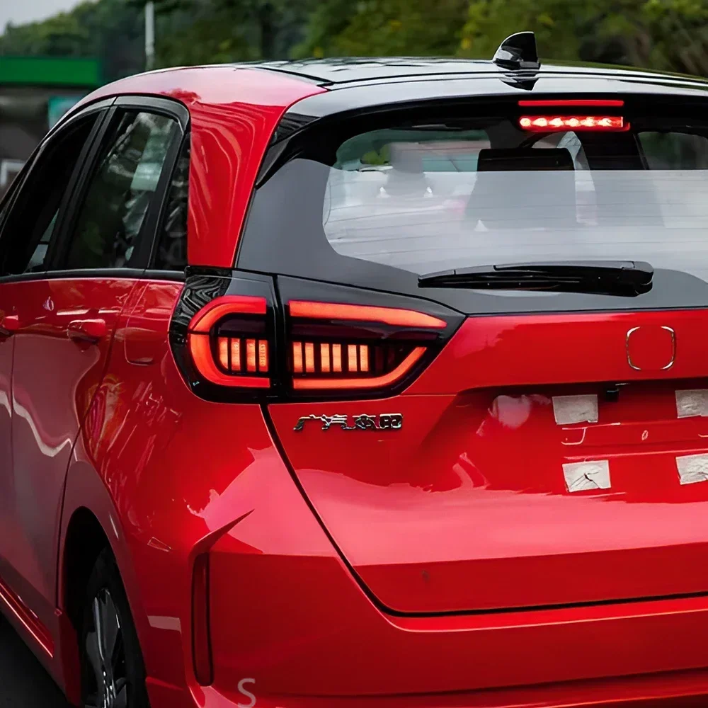 Авто задние фонари для Honda Fit GR9 2021-2022 светодиодные автомобиля в сборе обновленный