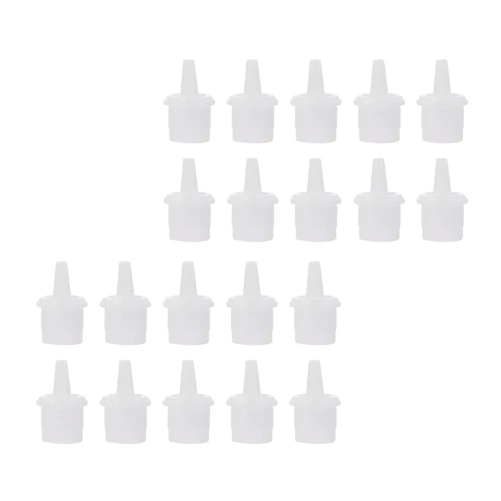 

50Pcs Grafting Eyelash Glue Caps Glue Bottle Tips Glue for Eyelash Universal Glue Bottle Mouth Lash Glue Bottle Mouth Tips