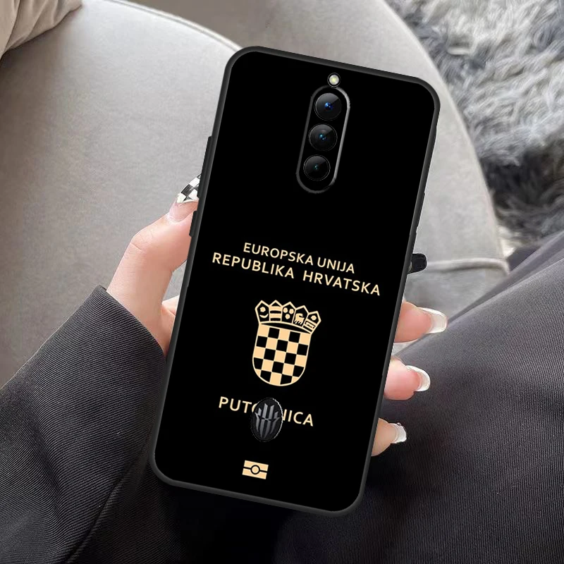 Хорватский флаг искусство Обложка для ZTE Nubia Red Magic 6 6S 7 7S 8 Pro Plus чехол 6R бампер