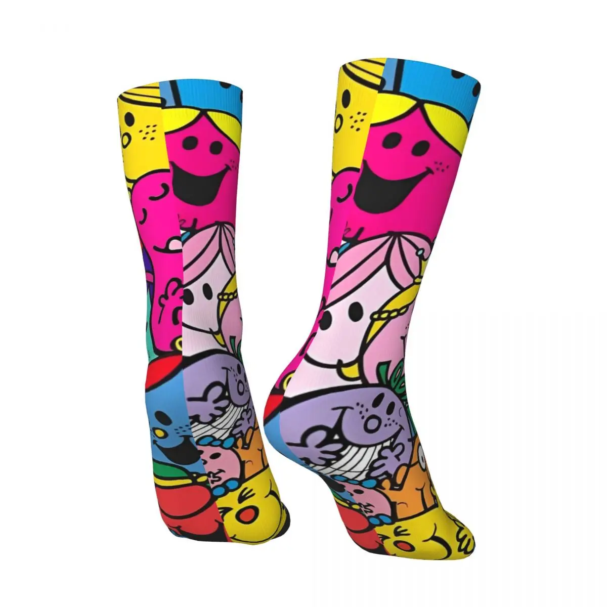 Взрослые мужские носки Mr M-Men забавные чулки с героями мультфильмов Маленький M-Miss