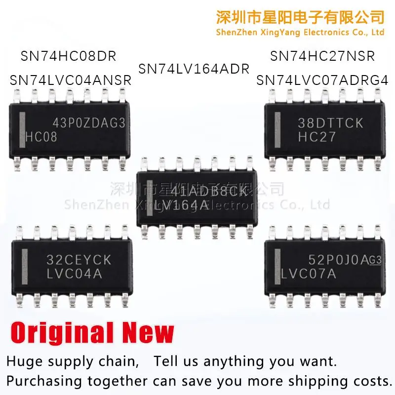 

SN74LVC04A/ SN74HC27NSR SN74HC08DR SN74LV164/SN74LVC07ADRG4