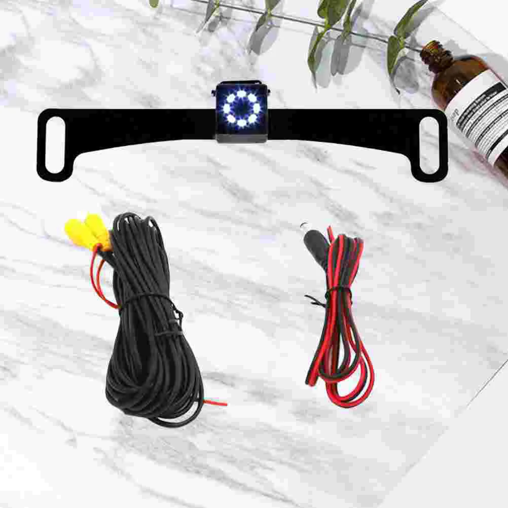 

1Pc Backup Camera Plate Mount Durable Wide Angle Backup Camera for Car