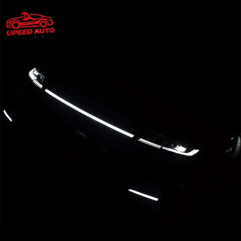 Фото Подходит для светодиодной решетки радиатора и рамки крыла Land Range Rover Sport L461 22-26, комплект обвеса, автомобильные аксессуары №4