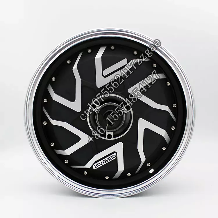 Бесщеточный строительный мотор 13 дюймов 12000 Вт 48-120 В электрический мотоцикл