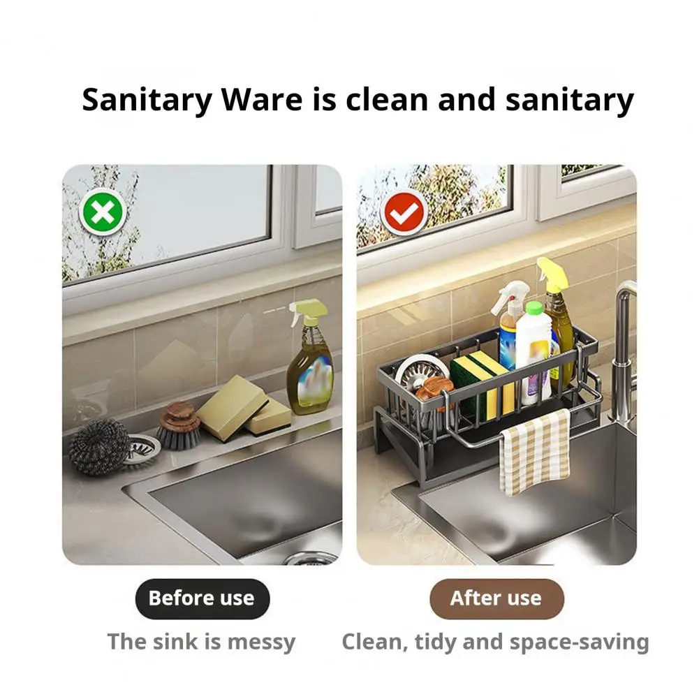 Высококачественная сливная полка из АБС-пластика сушилка для кухонной раковины