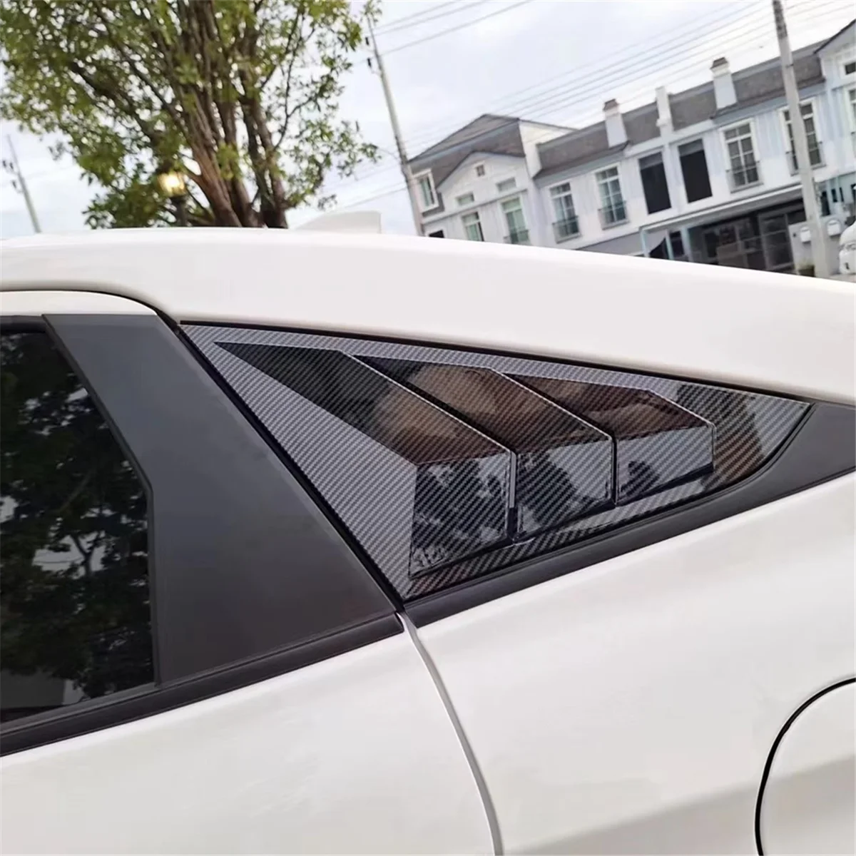 Для Toyota Yaris Ativ/Vios 2023 2024 жалюзи для автомобильных окон треугольные крышка спойлера