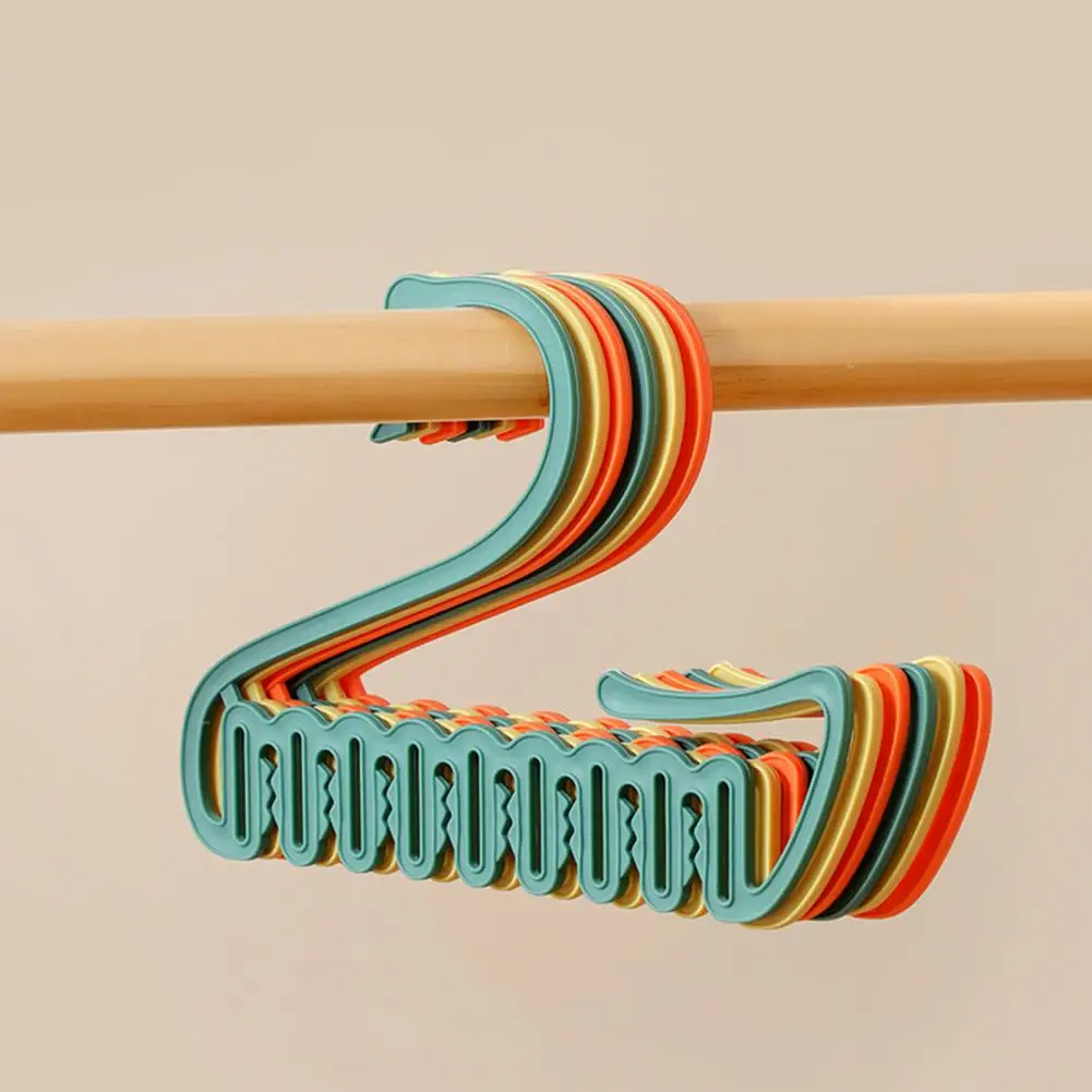 

3Pcs Practical Clothes Rack Long Lasting Socks Hanger Strong Clamping Underwear Socks Storage Rack Hanger Multifunctional
