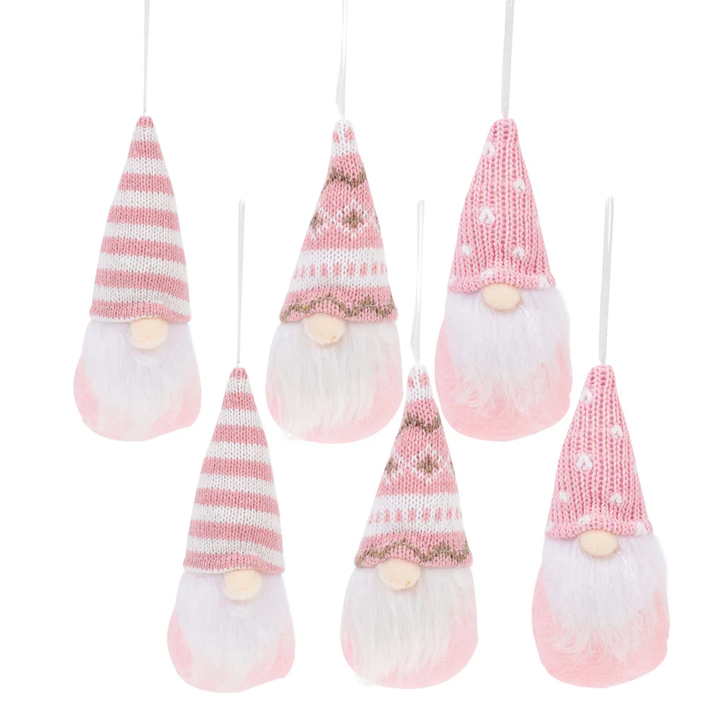 

Christmas Tree Hanging Gnomes Home Accents Decor Adorable Rudolph Ornaments