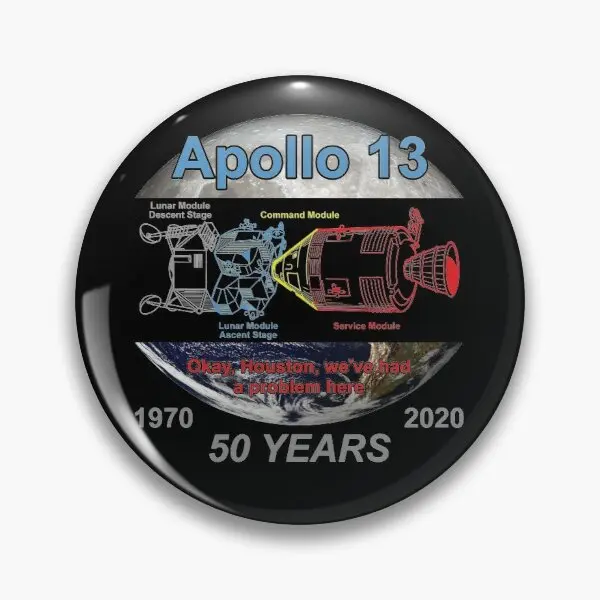 Логотип Apollo Mission скелет Пегаса кабина индивидуальная версия с мягкой кнопкой