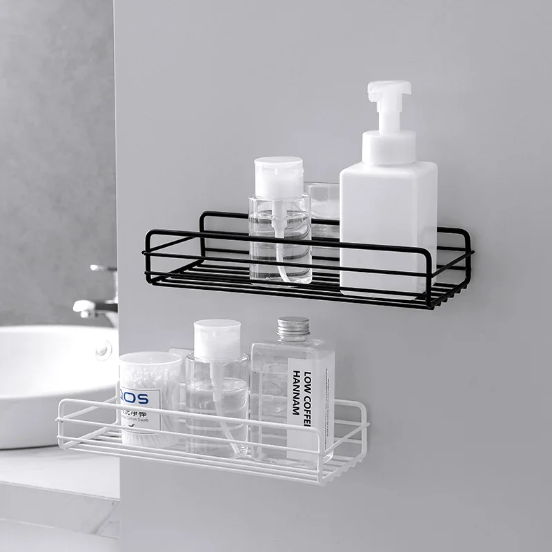 

Shower Caddy Shelf Storage Rack Organizer Adhesive Stainless Steel without Drilling for Bathroom, Lavatory, Washroom