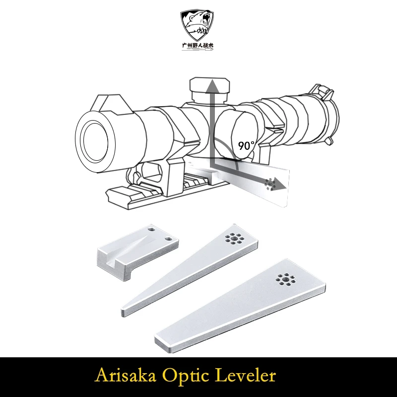 

Tactical Arisaka Optic Leveler Combo Mount For Toy Hunting Optical Red Dot Sight Toy Weapons Spotting Scope