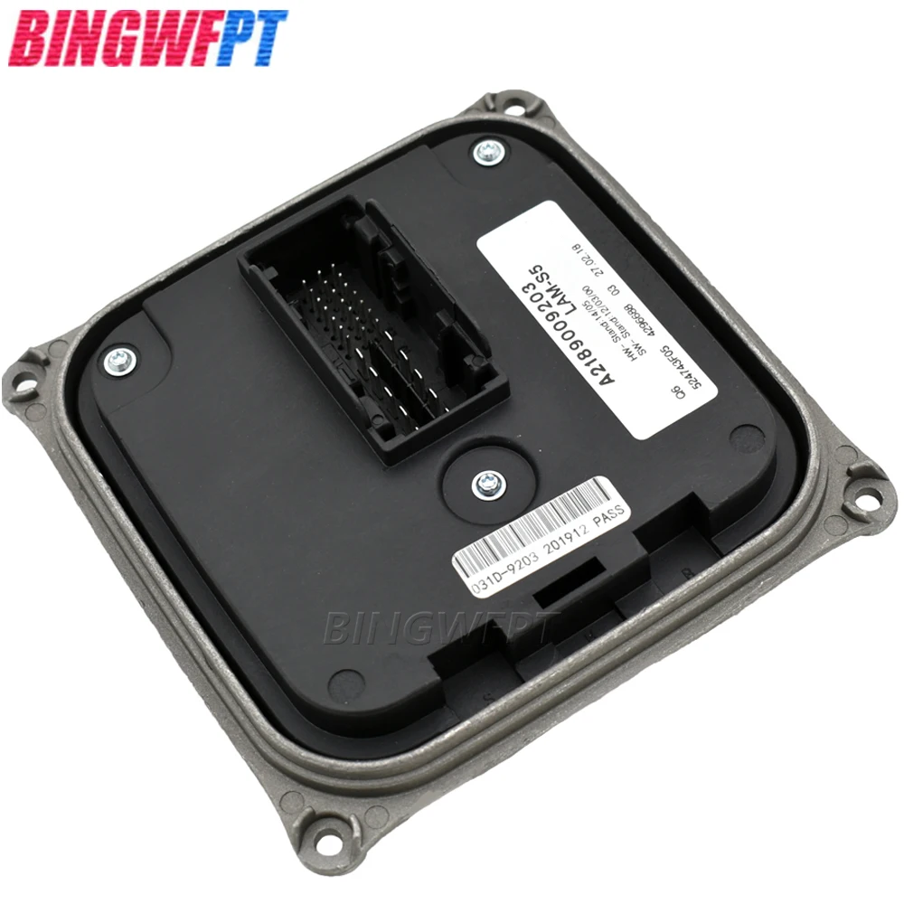 Лампы дальнего света BINGWFPT A2189009203, лампы головного света для освещения 524743F05, блок управления балластом A1668203689 для CLA ML SL, автомобильные фары A2189009700