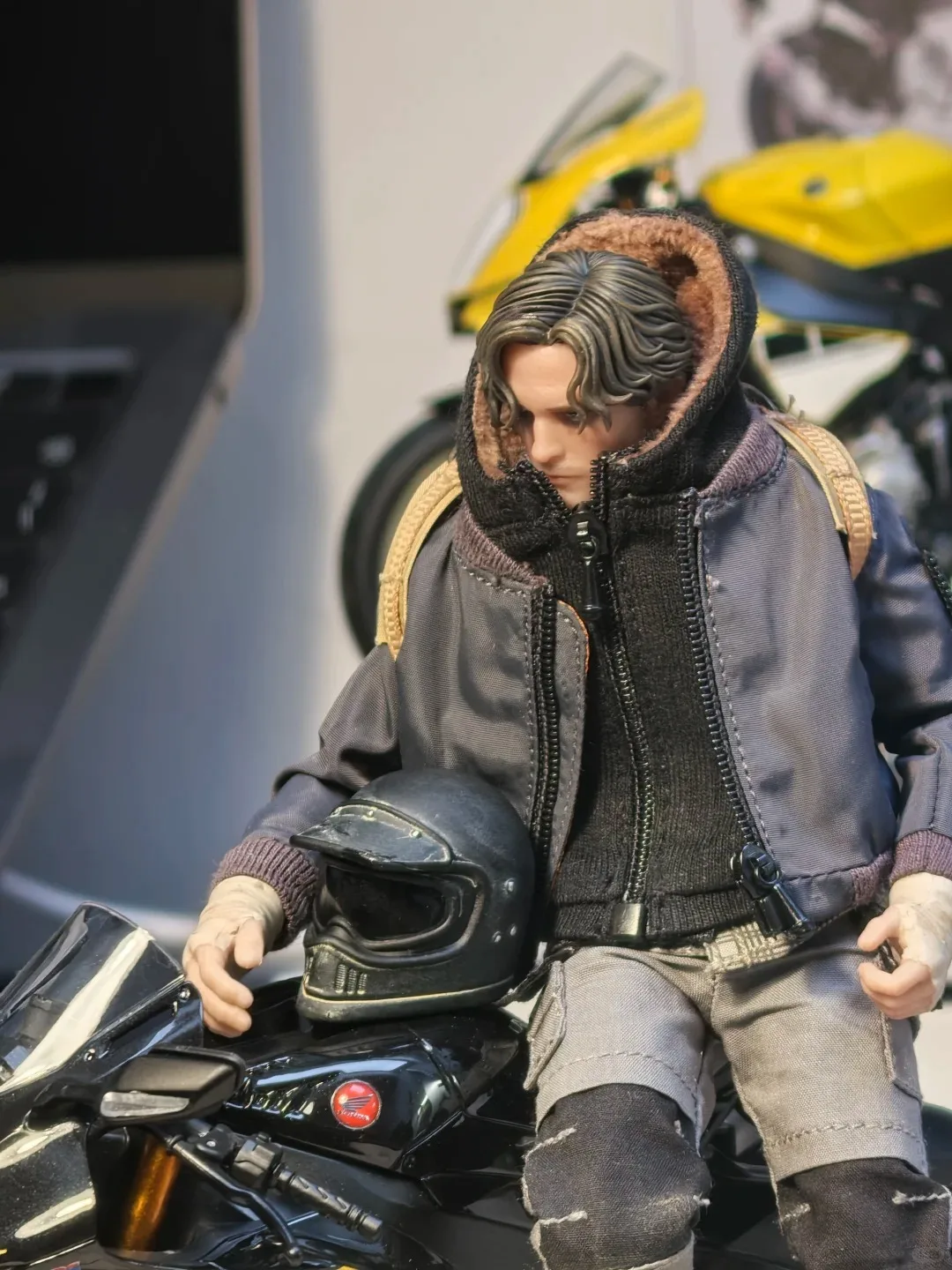 Фото New Genuine Remad Custom 1/12 Motorbike Wanderer Mobile Doll No Motorcycle In Stock №2