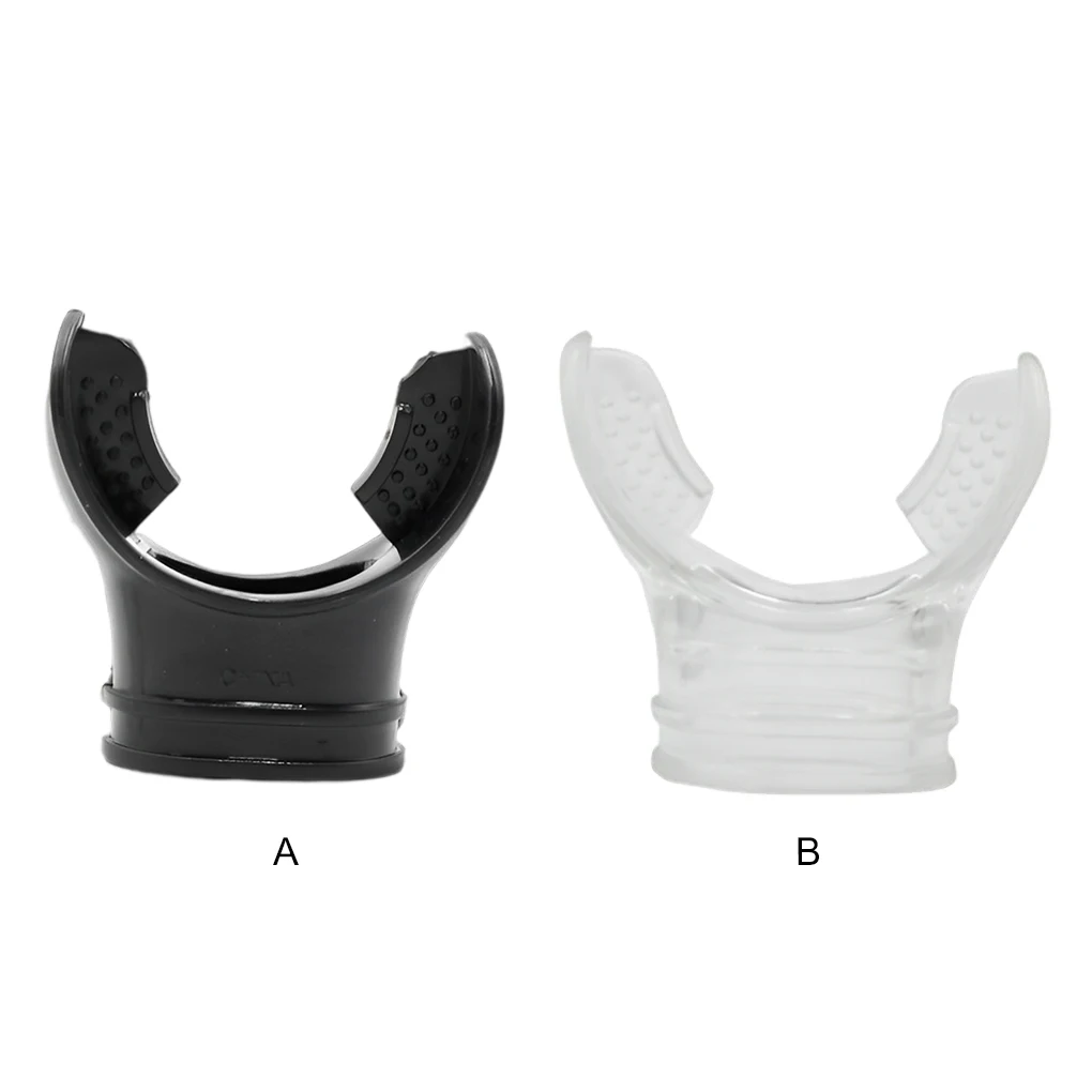 

Portable Reusable Snorkel Diving Mouthpiece Antislip Regulator Mouthpieces