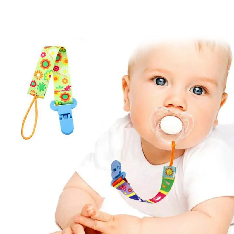 

Adjust Baby Pacifier Clip Chain Ribbon Dummy Holder Chupetas Soother Pacifier Clips Leash Strap Nipple Holder for Infant Feeding