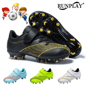 Kids Soccer Shoes AG/TF Football Boots Professional Cleats Grass Training Sport Footwear Boys Outdoor Futsal Soocer Boots 30-38 1