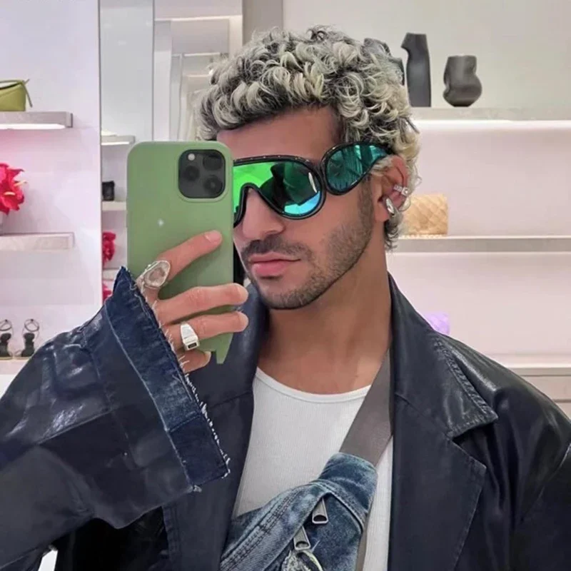 Солнцезащитные очки-авиаторы Y2K мужские и женские винтажные брендовые