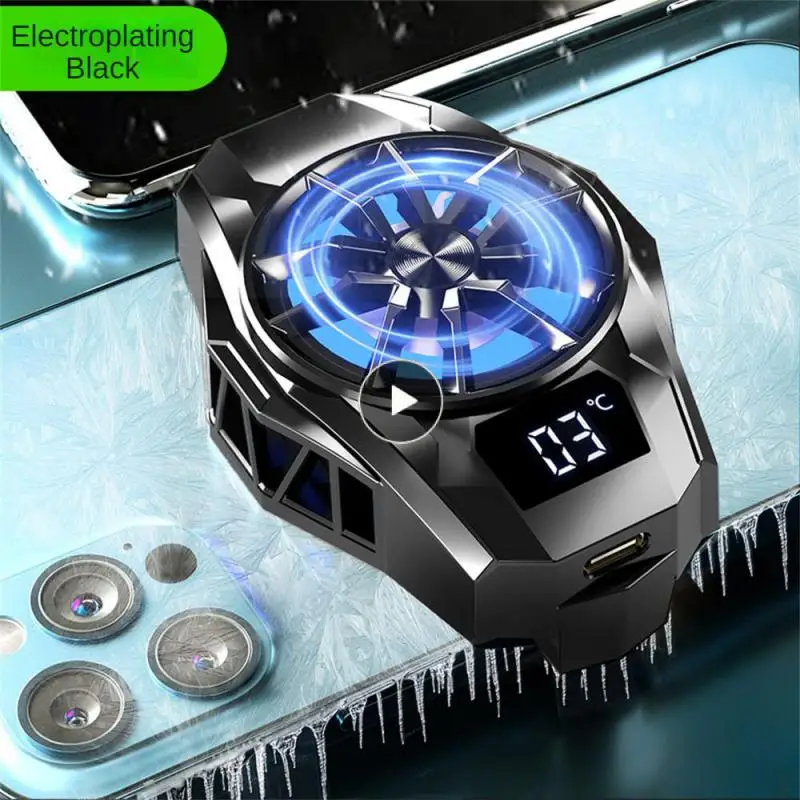 

4.5-6.7 Inch Cooling Fan 5v/2a S8 Electronic Competition Radiator Large Display Screen Fast Cooling Mobile Phone Type-c Lithe