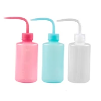 washing bottle for eyelash extension 250ml lashes cleaning elbow empty bottle leak proof water cleaning makeup extensions tools
