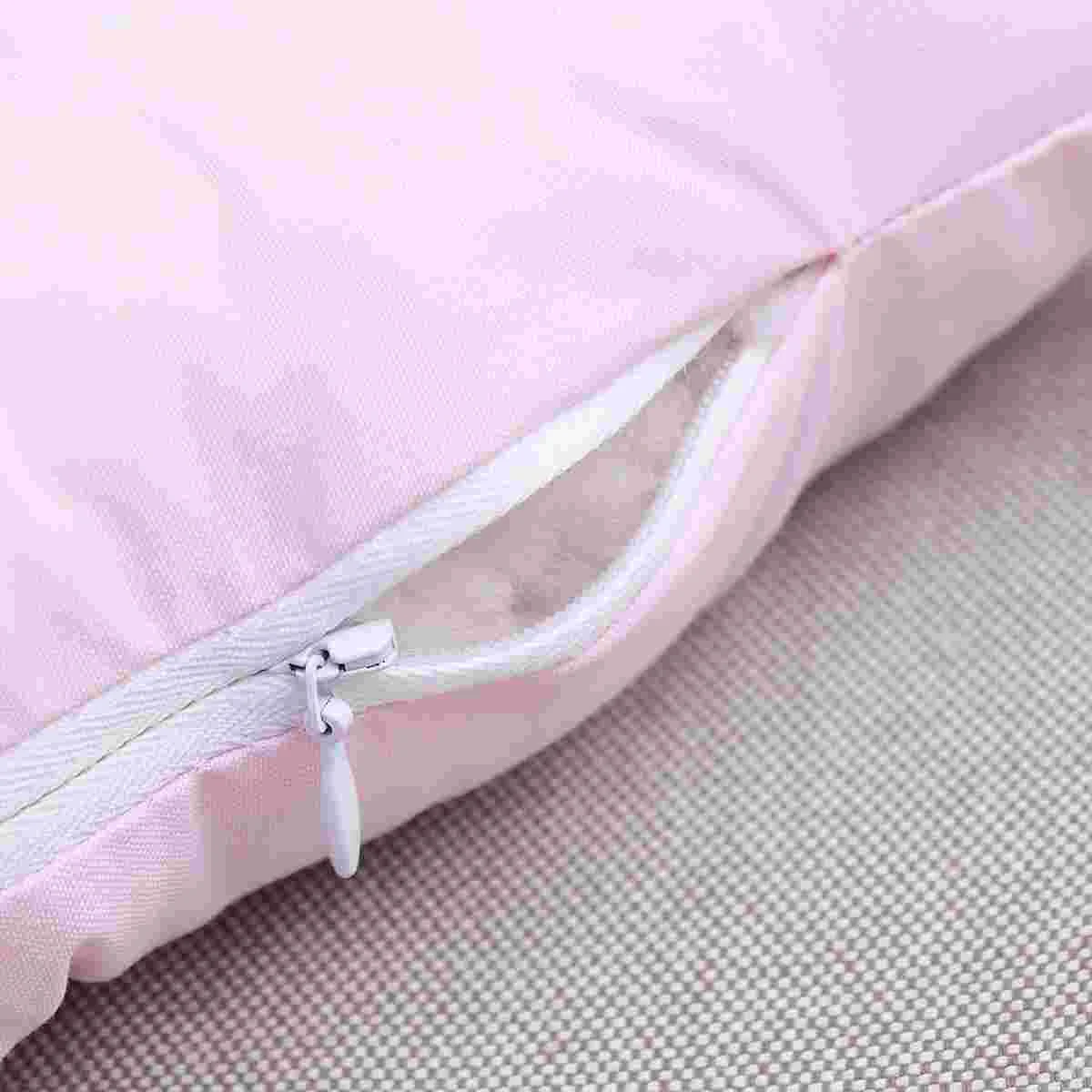 Розовая квадратная массажная подушка для лица спа-красота парков подголовник