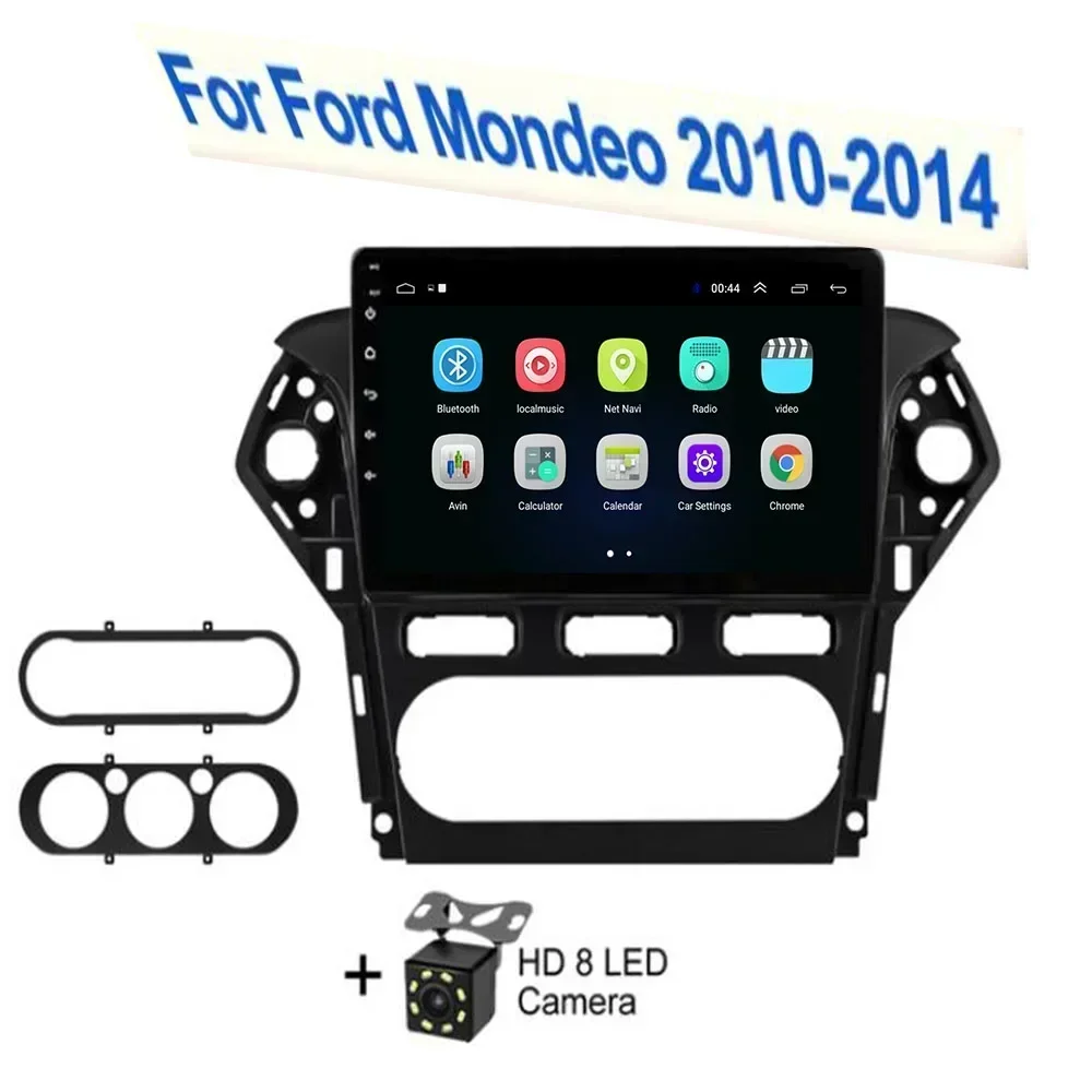 Автомобильный радиоприемник Android 13.0 для Ford Mondeo 4 mk4 2010-2014 мультимедийный плеер DSP