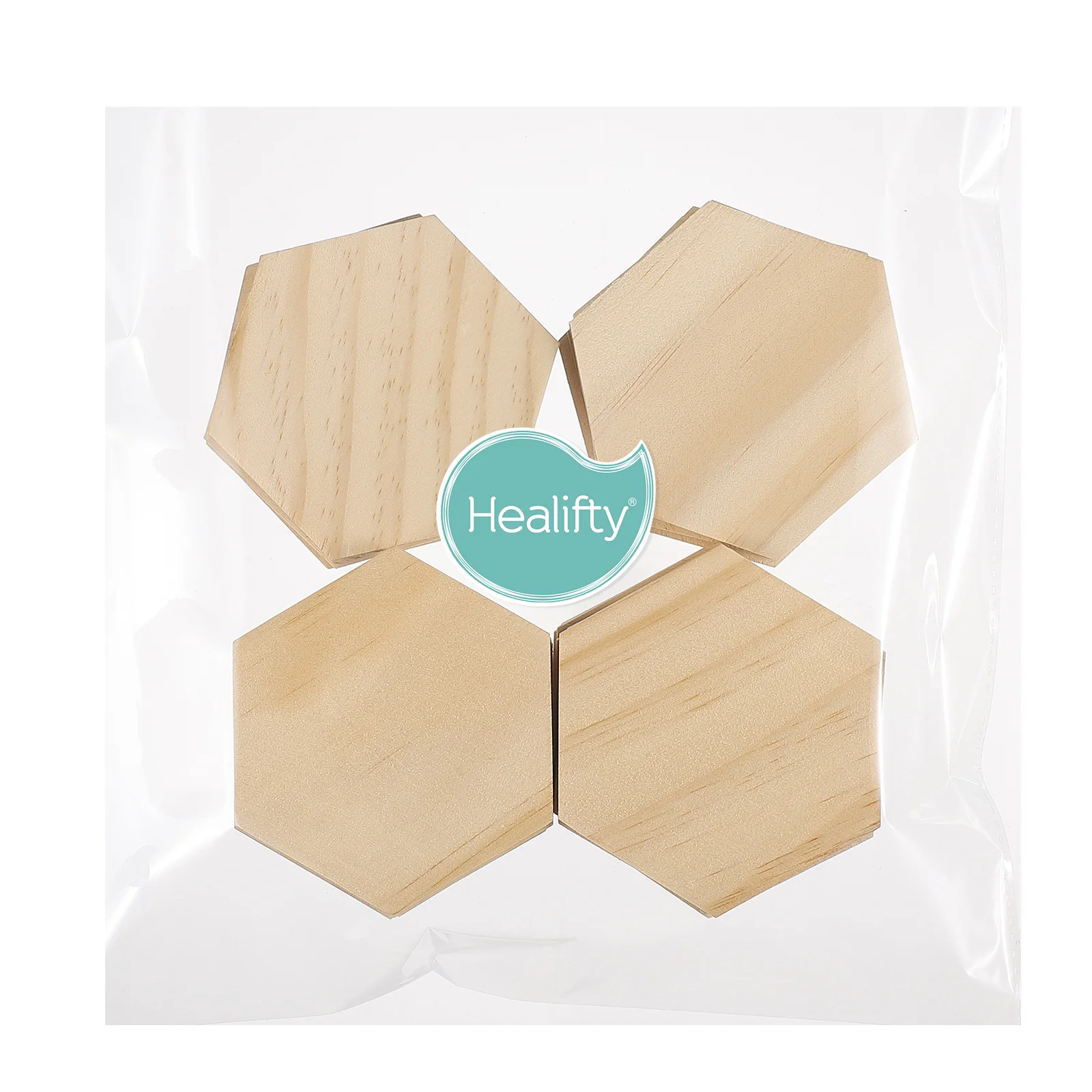 

25 шт. деревянные шестигранные Слайсеры