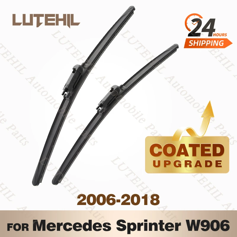 Набор силиконовых стеклоочистителей для Mercedes-Benz Sprinter NCV3 2006 - 2018 2008 2009 26 + 24 дюйма