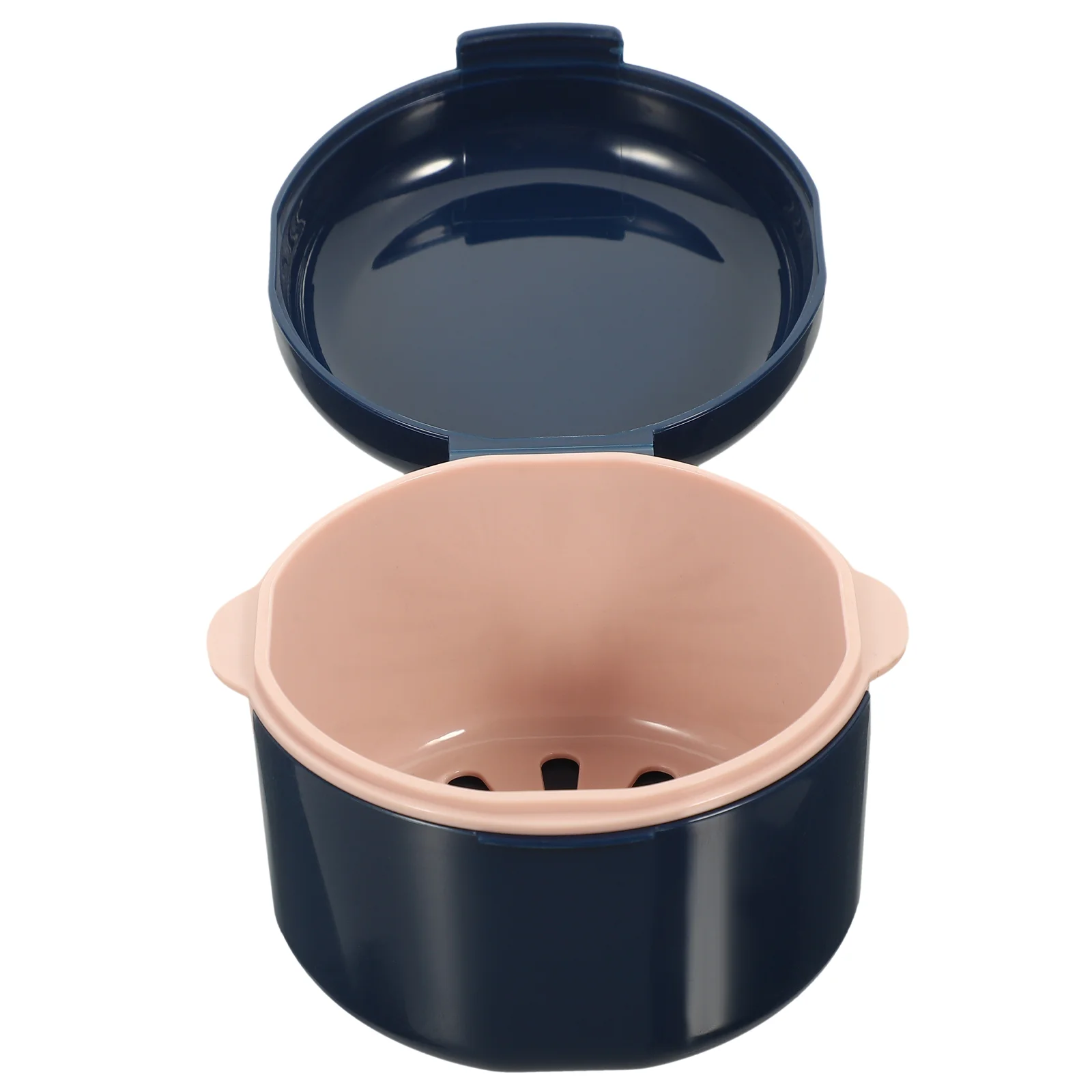 

Denture Case Retainer Box Holder Guard Container Bath Storage Brace Cup Cleaning Teeth Mouth Cute Cleaner Tooth Cases Tablets