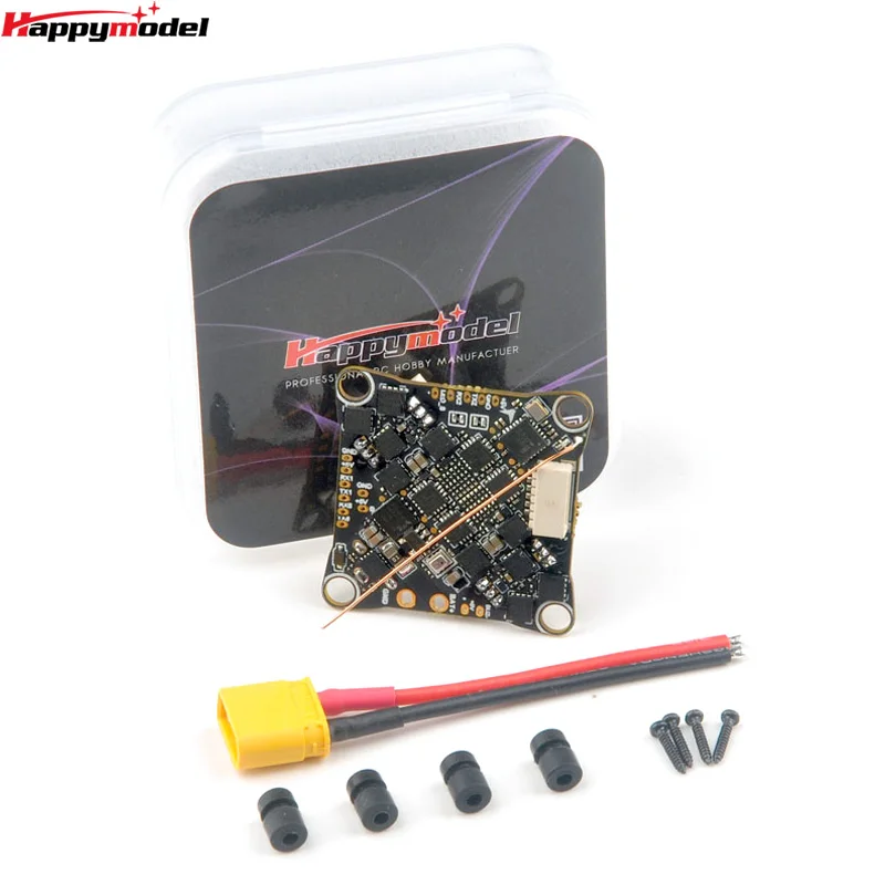 HappyModel CrazyF405HD ELRS 1-2S AIO FC Встроенный UART RX 12A BLS ESC для зубочисток Mobula8 Digital HD Tinywhoop Cinewhoop