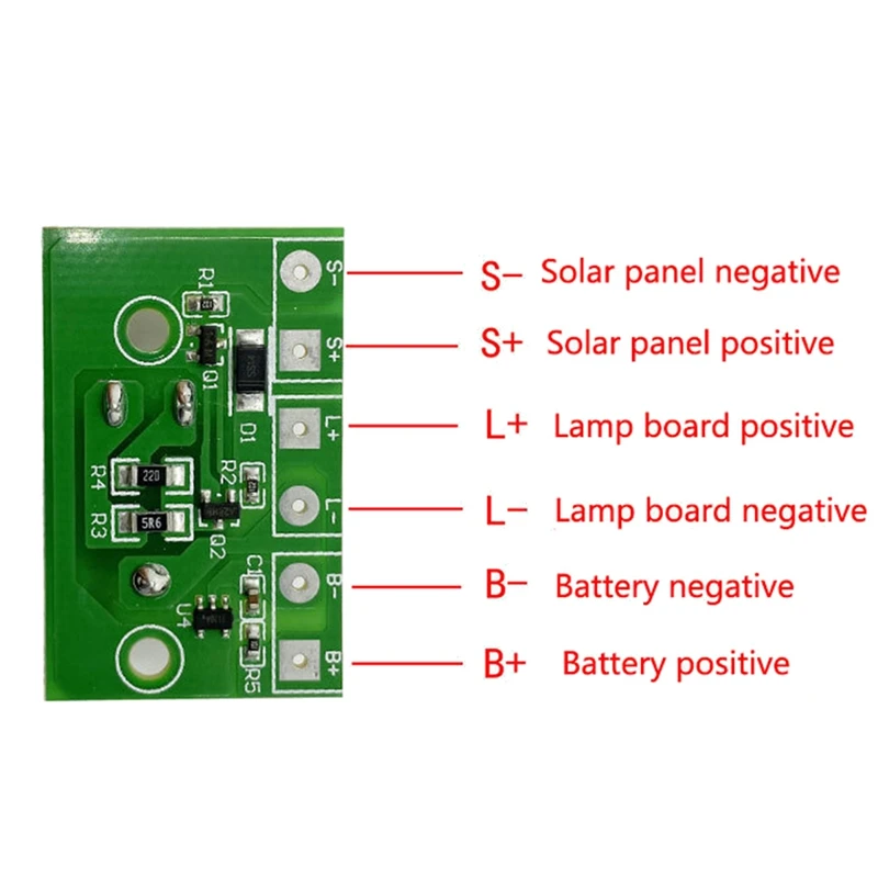 

Плата контроллера освещения газона на солнечной батарее, 3,7 в, литиевая батарея, точесветильник светильник на солнечной батарее, печатная п...