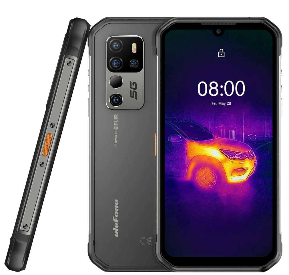 

Смартфон Ulefone Armor 11T 5G повышенной яркости, термокамера для фотосъемки на базе Android 11, 8 ГБ, 256 ГБ, водонепроницаемый телефон