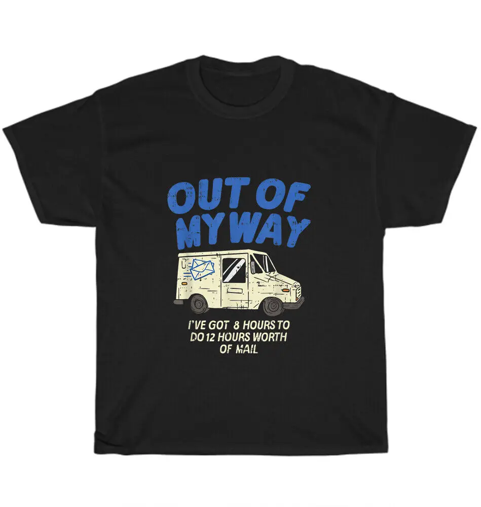 Футболка-почтовик с рисунком аниме внедорожник Y2K