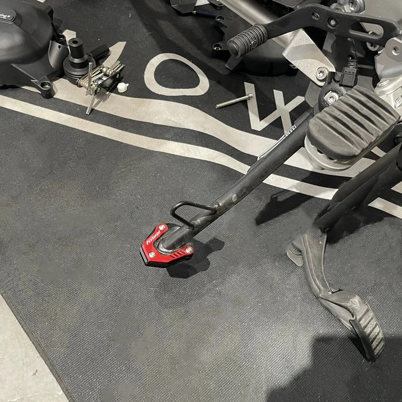Фото Для Loncin VOGE 300 RALLY 300 300RALLY 300GY подставка для ног, боковая подставка, удлинитель и клапан для шин, новые популярные аксессуары для мотоциклов №2