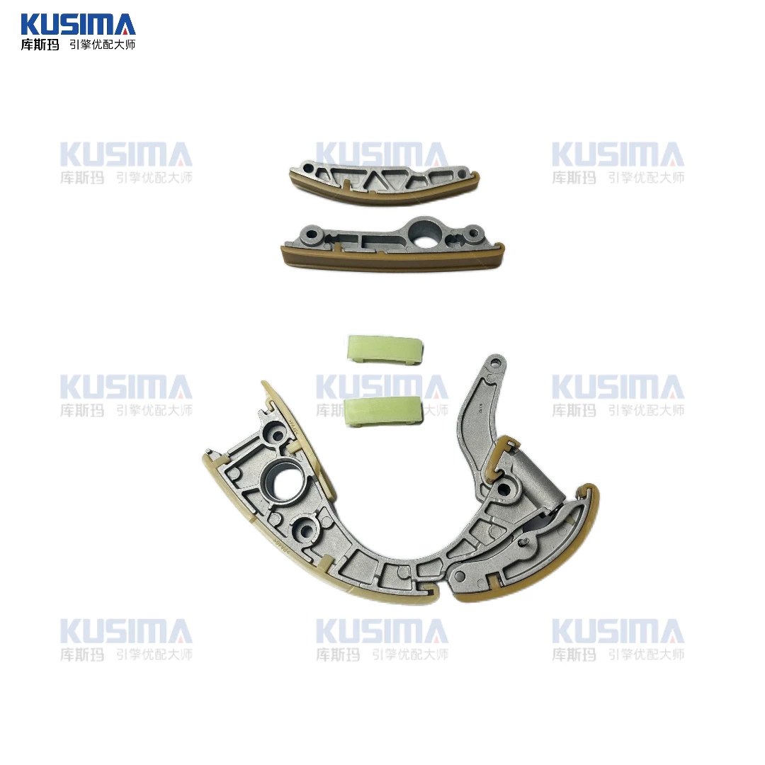 Фото Комплект направляющих натяжителя цепи ГРМ OEM Qiuality для VW Audi Q7 Quattro A8 4.0T 06E109465AT 079109507AF 06E109077E 06E109217Q №5
