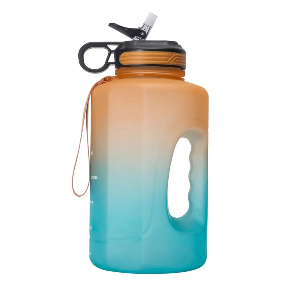 

2.2l Sports Water Bottle Beautiful And Generous 100 Leakproof Bpa Free No Chemical Smell Food Grade Material Fitness Equipment
