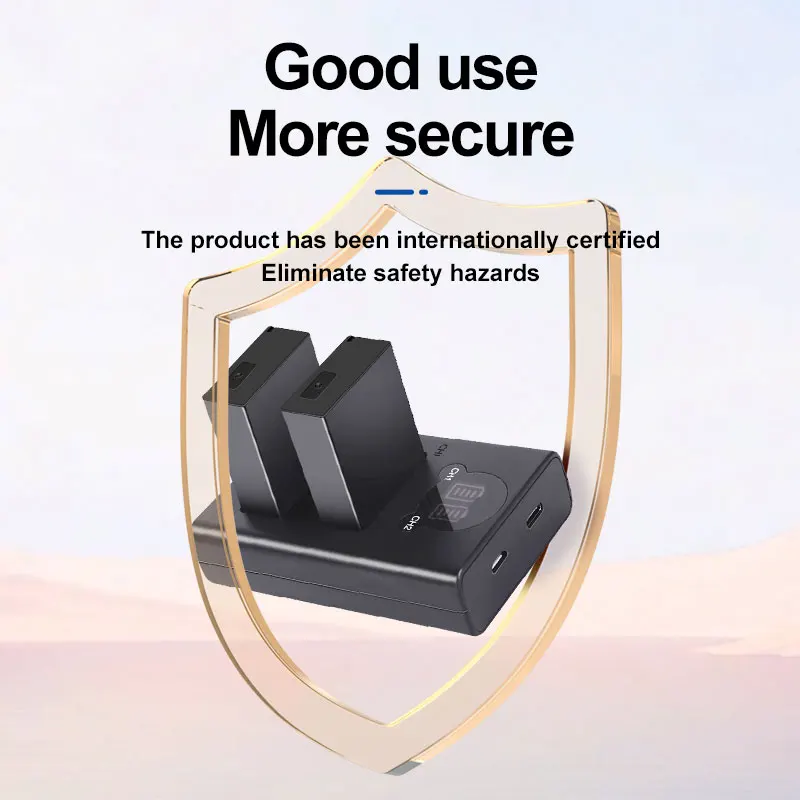 Фото LP-E17 Зарядное устройство с двумя USB-портами для Canon EOS M3 M5 M6 750D 760D 800D T6i T6s T7i |   Подходит для аккумулятора LP E17 E17 №3