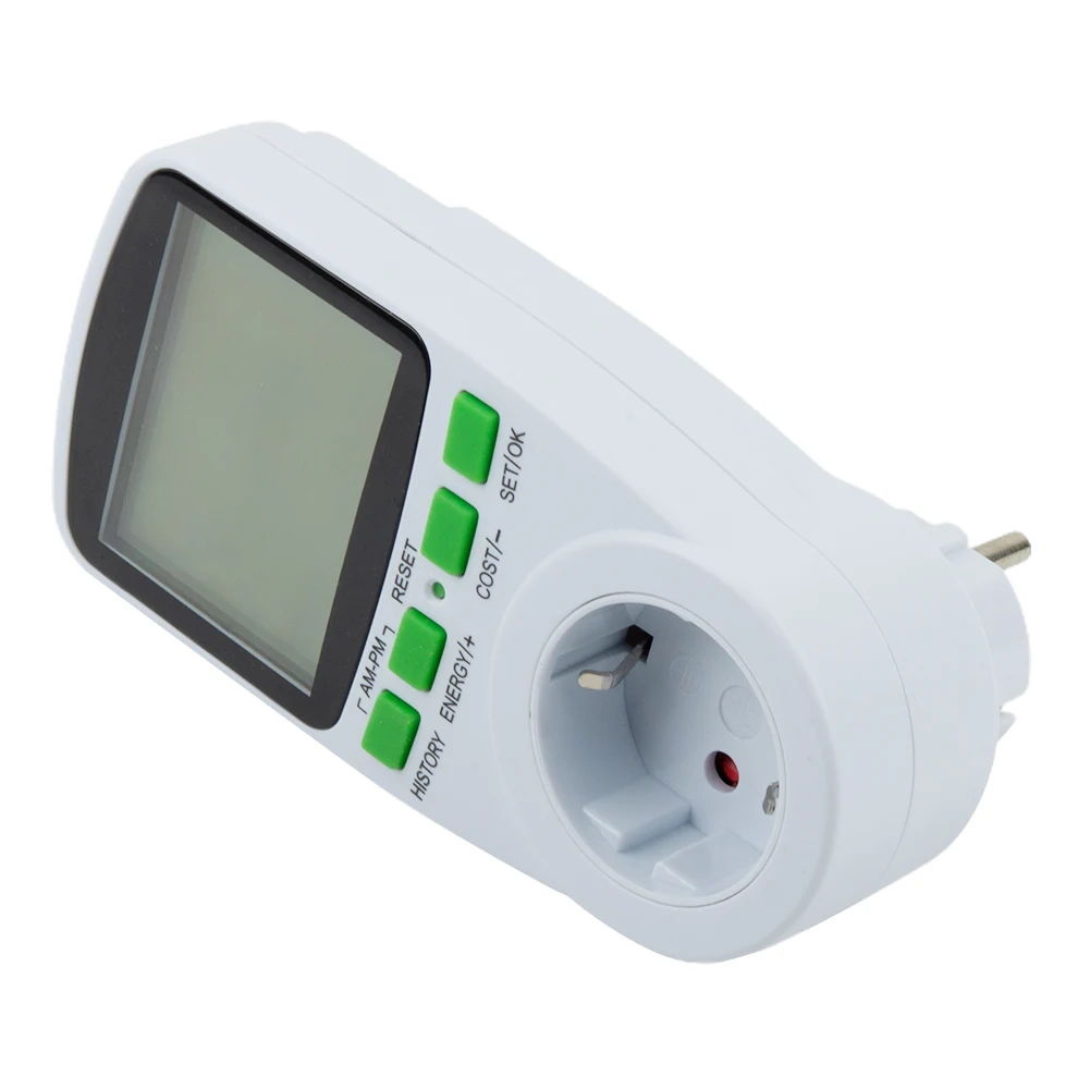 

Electricity Current Meter For Measurement Mini PV System Wattmeter Billing Socket Energy Mete Power Metering Billing Socket EU