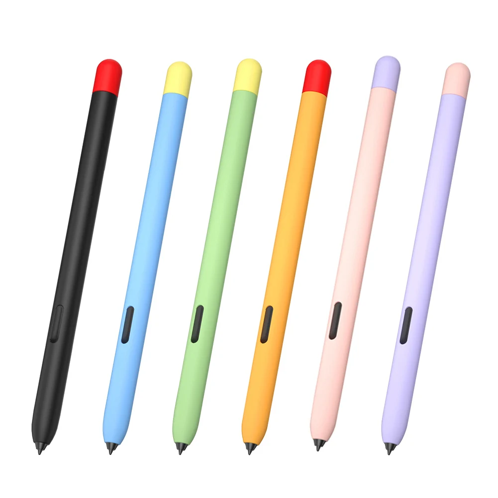 

Stylus Case Colorful Soft Silicone Protective Pencil Case Pen Cover for Samsung Galaxy Tab S6 Lite Tablet
