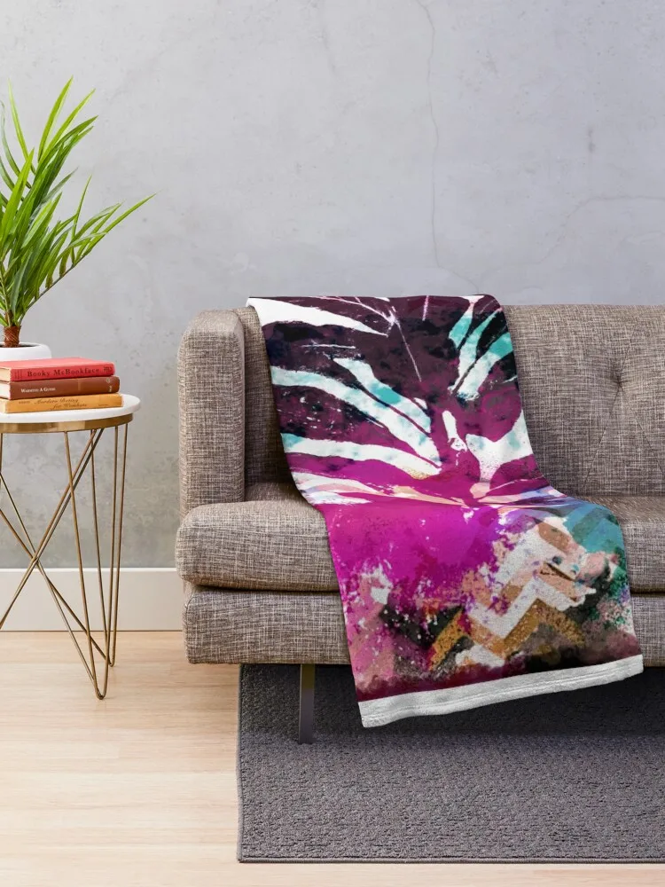 Кротон # Две пледы в среду зимние постельные принадлежности одеяла и фланелевые