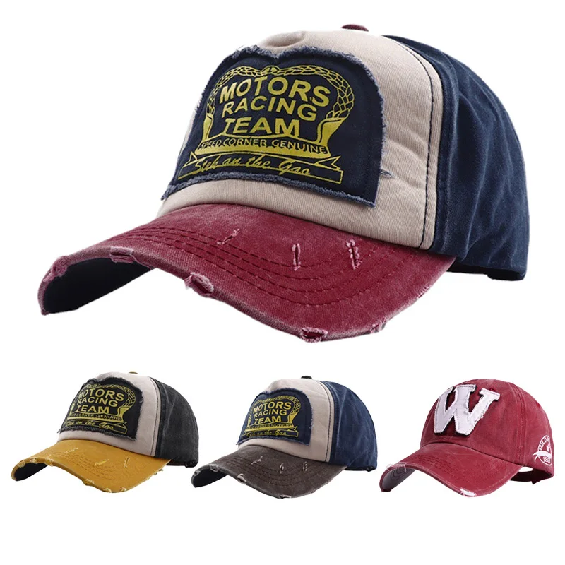 

2022 New Men's Winter Vintage Denim Baseball Cap Snapback Hat Bone Man Woman Black Cotton Hip Hop Hats for Women Men Casquette