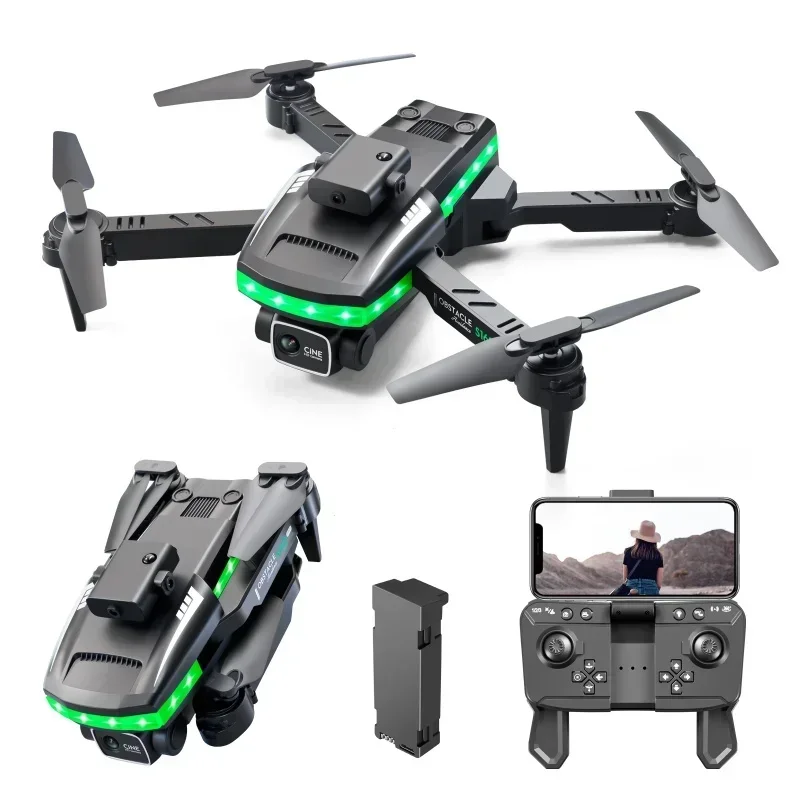 

HJ Drones Camera 10 Min Flight Time 4K UHD Mini Quadcopter With Live Video Auto Return Home Easy For Beginner Dron ToyToy