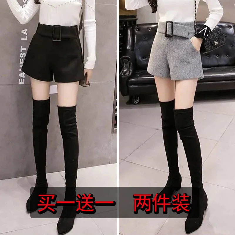 

2023 Shorts Women Shorts For Women Autumn And Winter High-Waisted Trousers Ropa Mujer