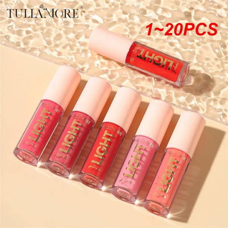 

1~20PCS Candy Packaging Lip Gloss Waterproof Mirror Glossy Lipstick Cute Liquid Lipstick Lip Tint Moisturizing Maquiagem