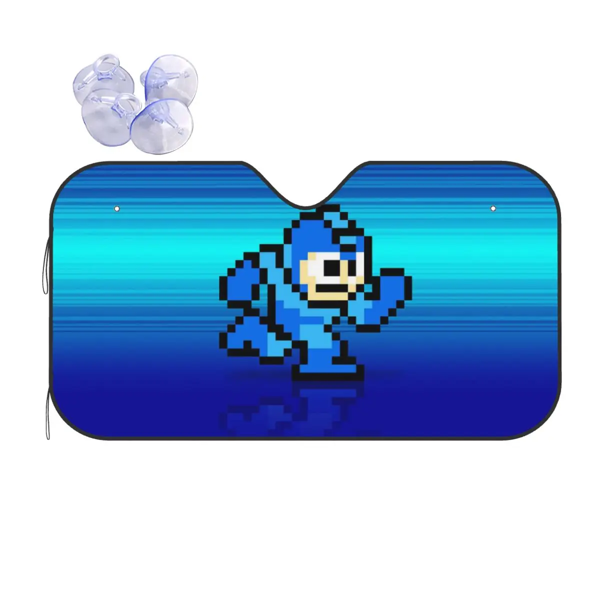 

Солнцезащитный козырек Megaman для видеоигр, автомобильный передний экран для лобового стекла, защита от льда и пыли